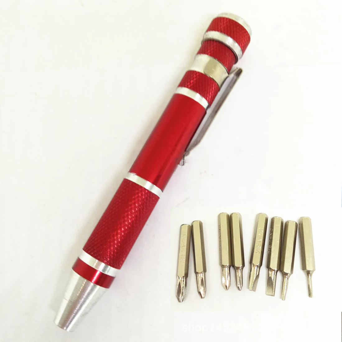 Портативный 8 в 1 алюминиевый Прецизионный многофункциональный инструмент отвертка ручка стиль ремонтные инструменты ручные инструменты 4 цвета набор отверток