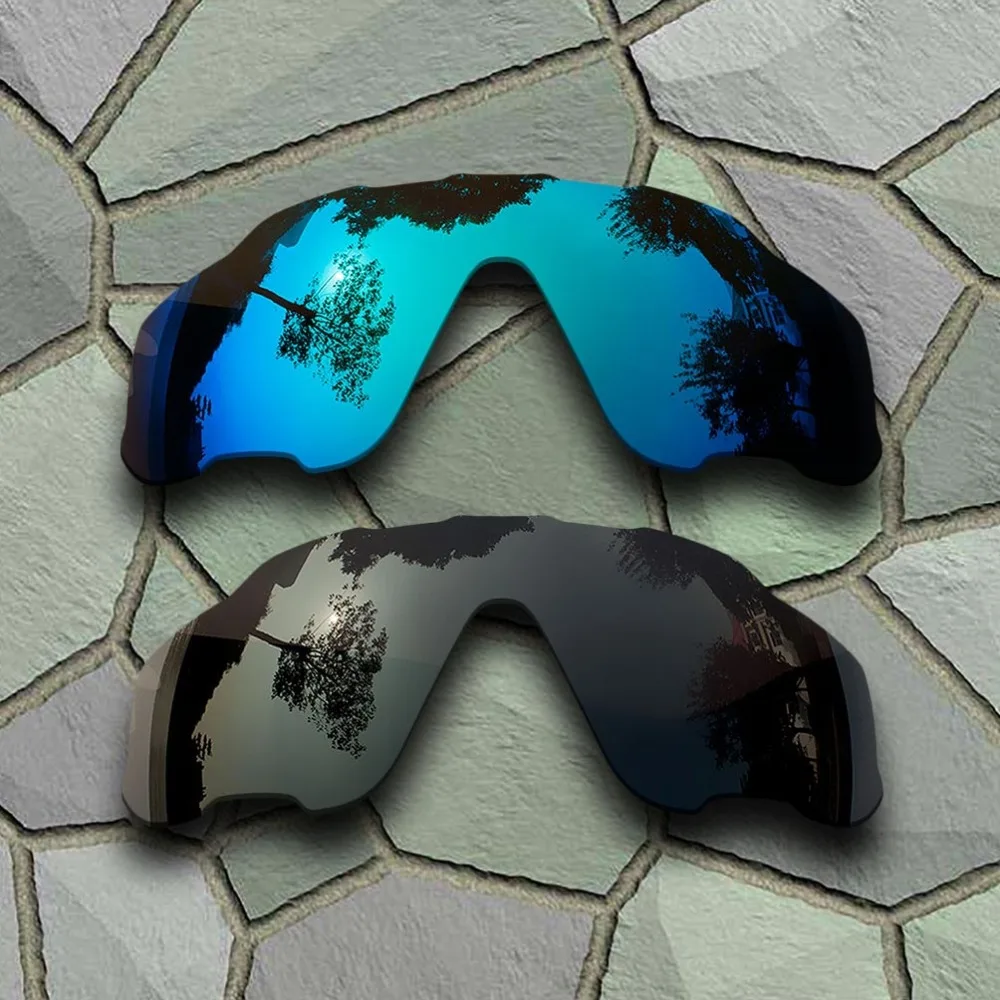 Grigio E Nero Cielo Blu Occhiali Da Sole Polarizzati Lenti Di Ricambio Per Oakley Jawbreaker