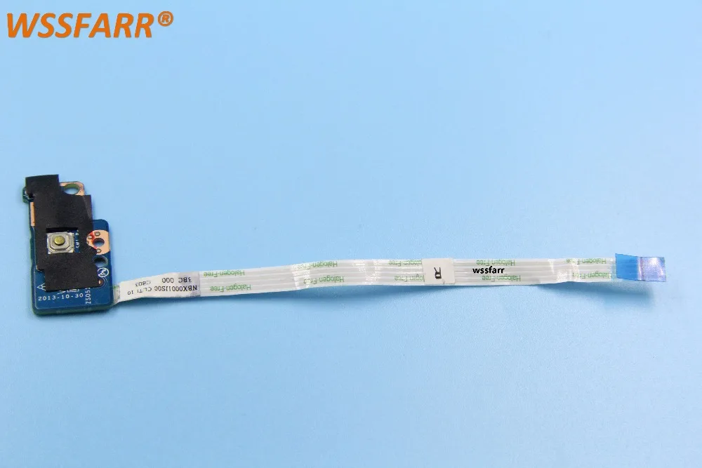 Оригинальная плата кнопки питания с лентой для Hp pavilion 15 R G S ZS051 749650 001
