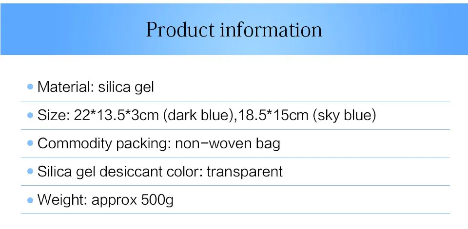 Silica Gel Moisture Absorber 500g Highly Moisture-proof Reusable White Desiccant Bag Silica Gel Packs Dehumidifier Absorbent (3)