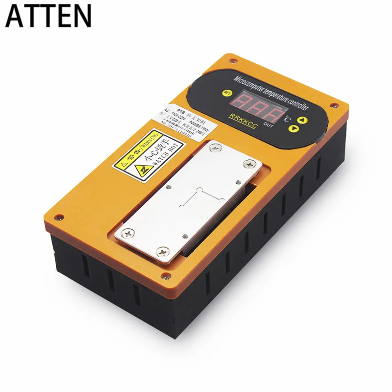

ATTEN Remove LCD frame professional repair Machine 110V frame bezel seperate heating platform Machine for iphone