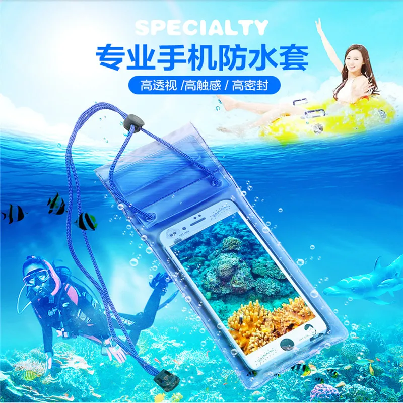 Новый водонепроницаемый чехол для телефона пыленепроницаемый подводный Xiaomi Mi 3 4
