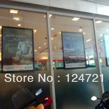 Светодиодный настенный алюминия Рамки плакат, открытый световой короб знак