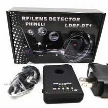 Многофункциональный обнаруживаемый RF/объектив детектор полный спектр беспроводной камеры gps шпион ошибка RF сигнал GSM устройство искатель
