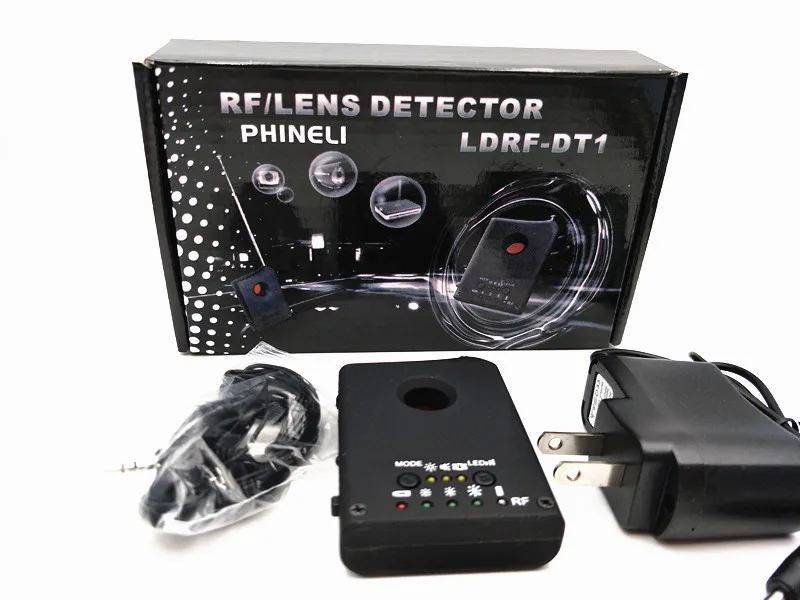 Multi function Detectable RF / LENS Detector Full Range Wireless Camera GPS Spy Bug RF Signal GSM Device Finder
