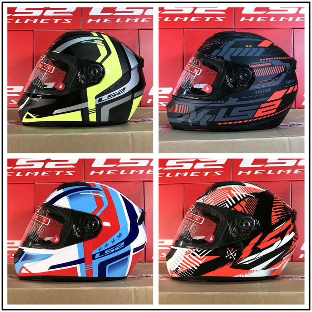 Мотоциклетные шлемы с полным лицом, шлем Moto Kask Capacetes de Motociclista LS2 Шлемы Размер M L XL XXL