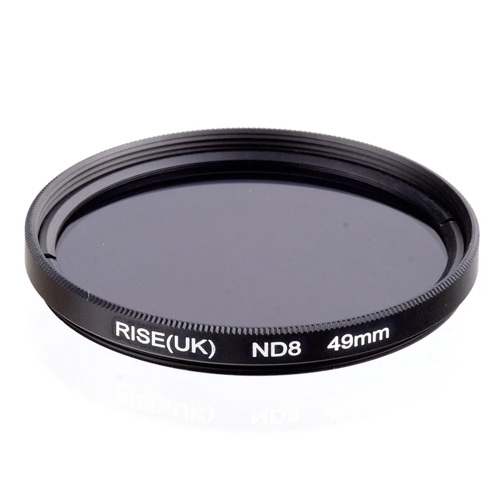 

Metal-Frame 49mm ND 8 Neutral Density filter lens for sony canon DSLR camera