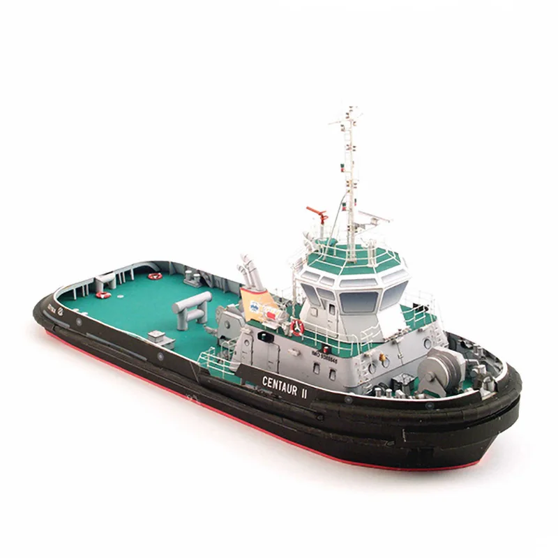 

1:100 Handmade DIY Paper Craft of Polish Centaur II Tugboat Model