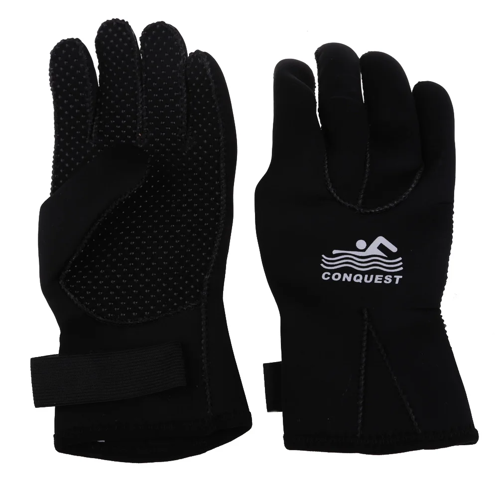 Winter Diving Gloves Swimming Hand Wear Antiskid SCR Wearproof S/M/L