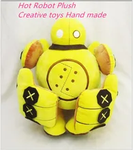 LOL35cm Child Creative plush toy steam Robotics Britz plush doll toys doll model Child Christmas Day