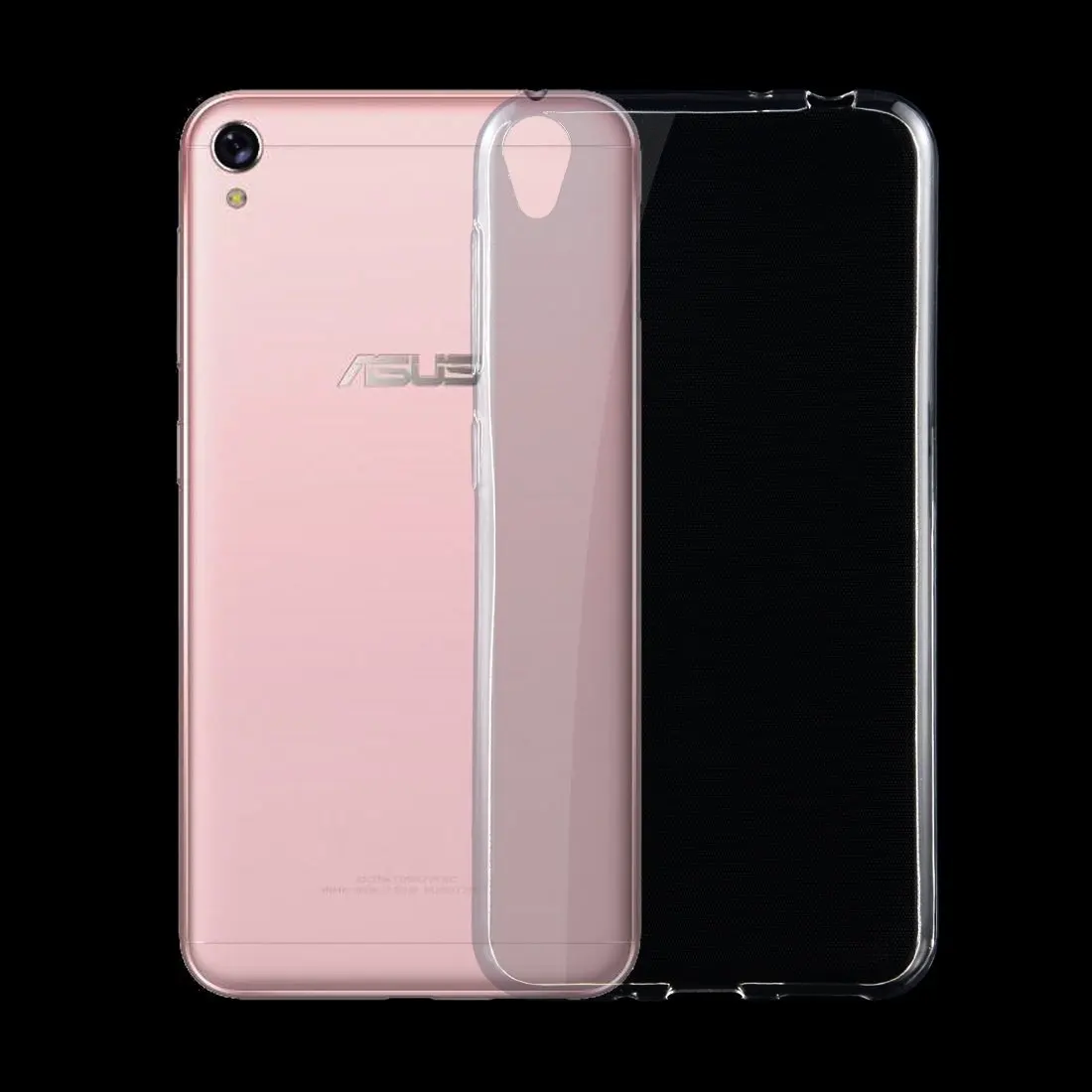 Для Asus Zenfone 3 GO ZB501KL чехол ультра тонкий кристально прозрачный мягкий ТПУ