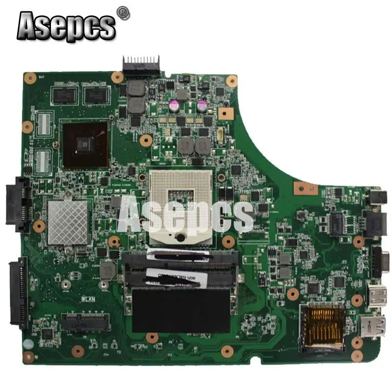 Asepcs K53SV материнская плата для ноутбука ASUS K53SM K53SC K53S K53SJ P53SJ A53SJ Тесты оригинальная материнская плата 3,0/3,1 GT520M 512 М