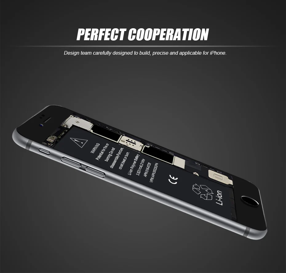 Новинка PINZHENG аккумулятор для мобильного телефона для iPhone SE аккумулятор 1624 мАч емкость Сменные Аккумуляторы для телефона