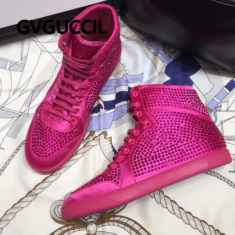 

Sport Shoes For Women Woman Brand Outdoor Athletic Winter Sport Shoes For Women Comfortably Bling Crystal Pantshoes Round Toe
