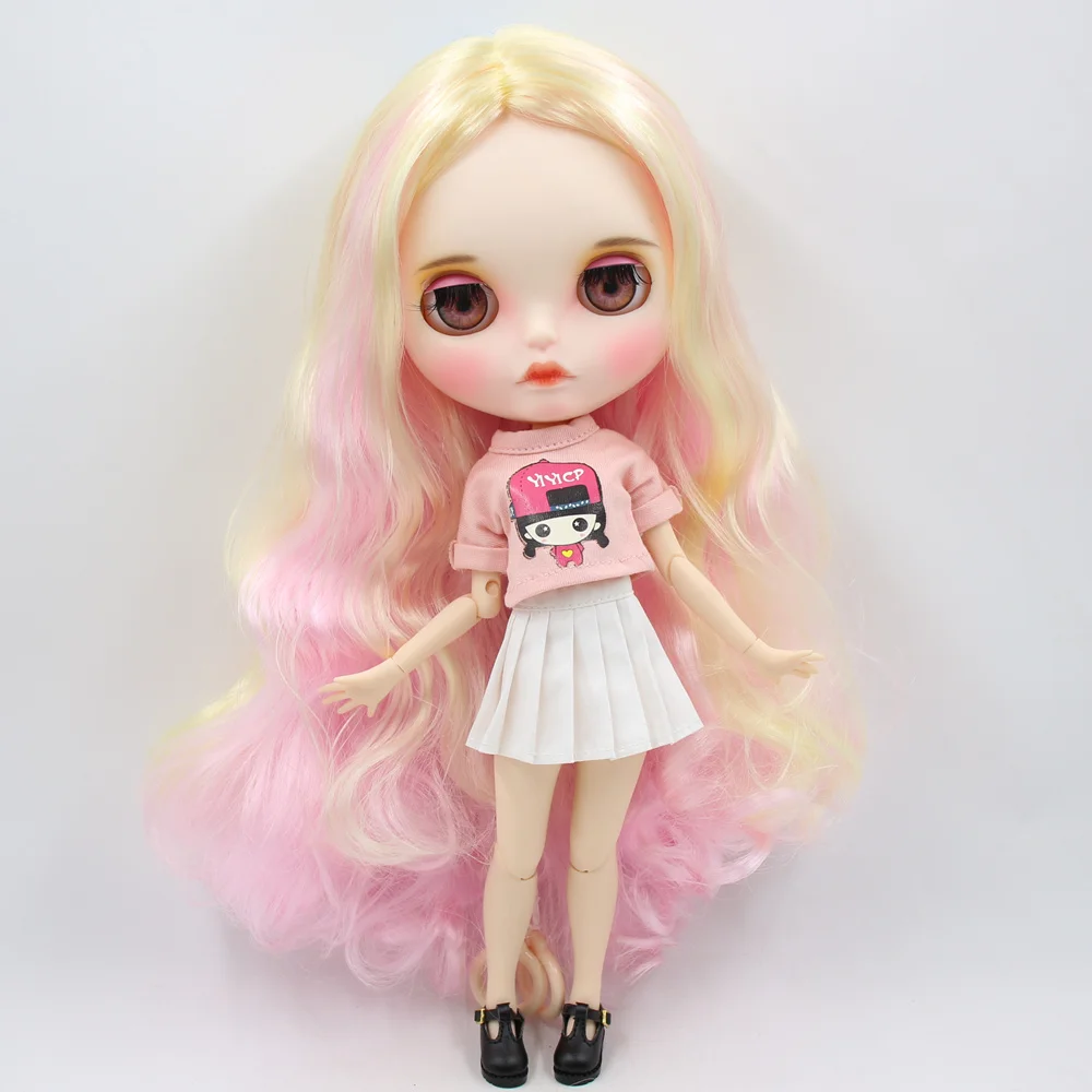 Винтажная обувь с круглым носком Blyth doll, размер можно выбрать для 1/6 Blyth, ICT, Pullip или 1/8 Middie