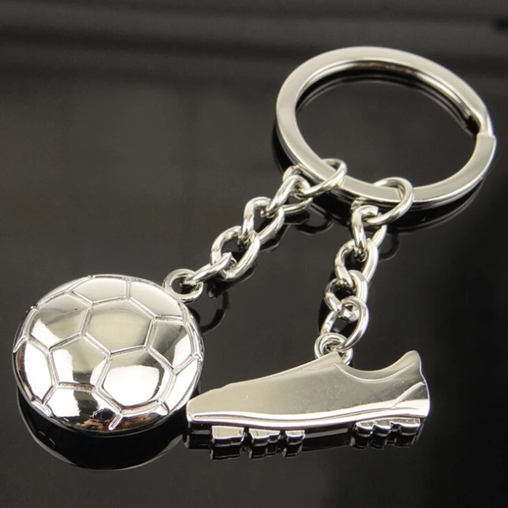 Модный футбольный металлический брелок для мужчин, Подарочный Брелок для футбольной обуви и футбольного автомобиля, брелок для ключей, подарок, вечерние брелок ювелирный