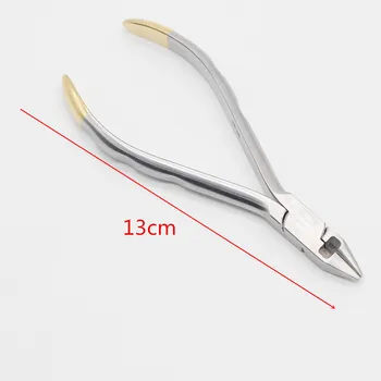 

Dental Orthodontic Light Wire Plier (With Cutter) For Delicate Loops And Spring