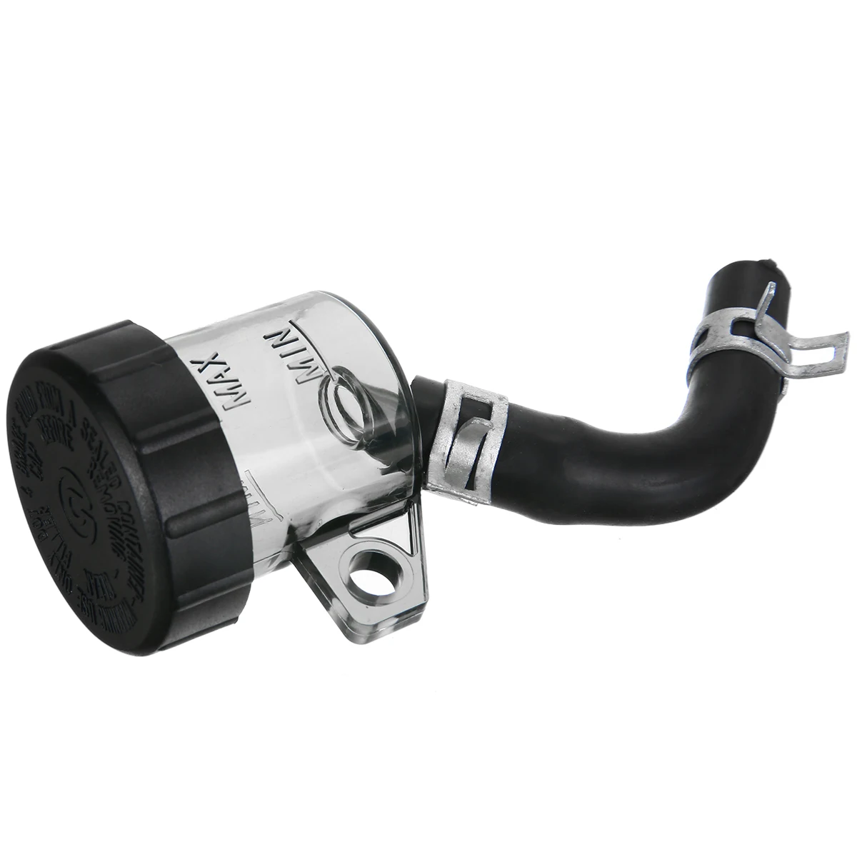 For Honda Universal  Oil Tank Cap Black Plastic Motocycle Rear Brake Clutch Master Cylinder Fluid Reservoir