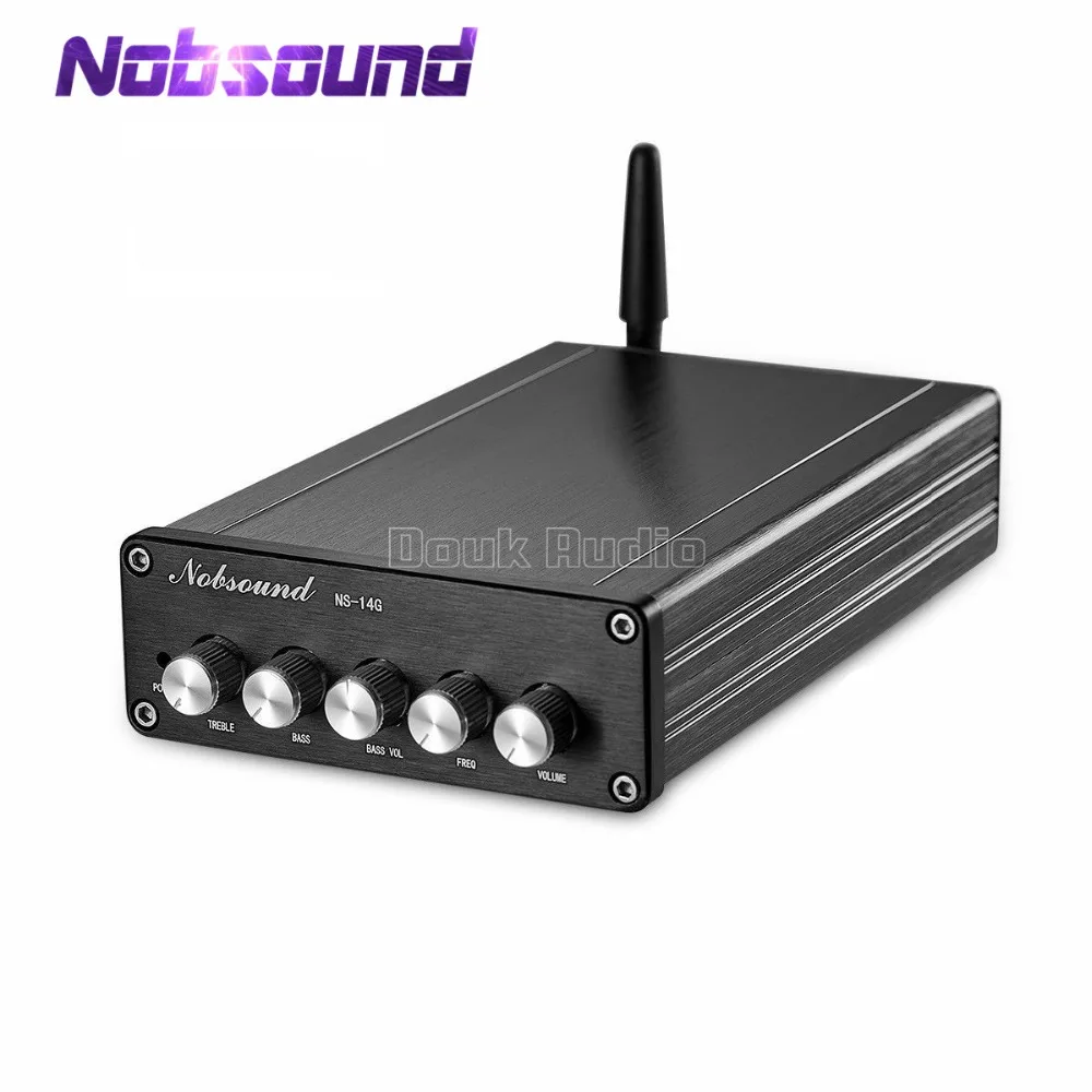 

2018 Latest Nobsound Bluetooth 4.2 HiFi 2.1 Channel TPA3116 Subwoofer Audio Stereo Digital Mini Desktop Power Amplifier