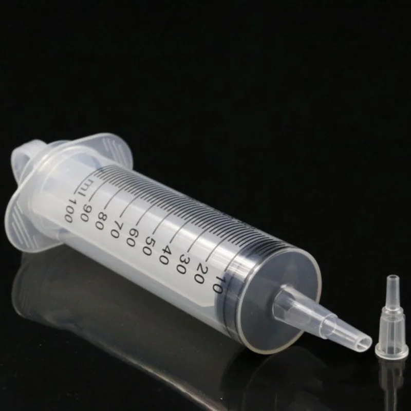 100ml / 150ml Reusable Liquid Plus Water Plastic Needle Tube Injection