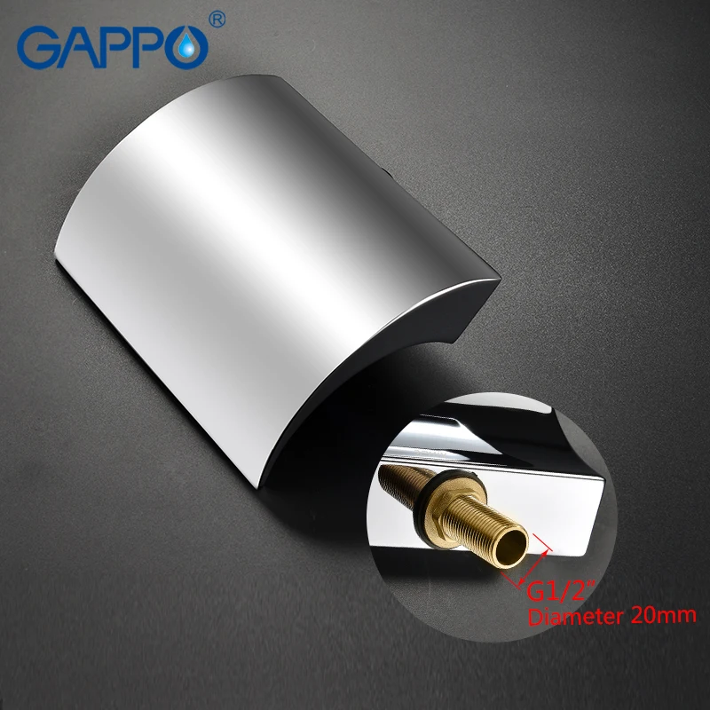 GAPPO Split Type Waterfall Bathtub Faucet Hot Cold