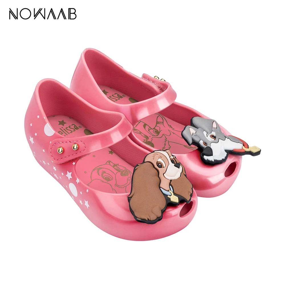 

Mini Melissa Ultragirl + Lady And The Tramp 2019 Summer Boy Girl Jelly Shoes Girls Jelly Sandals Kids Beach Sandal Toddler