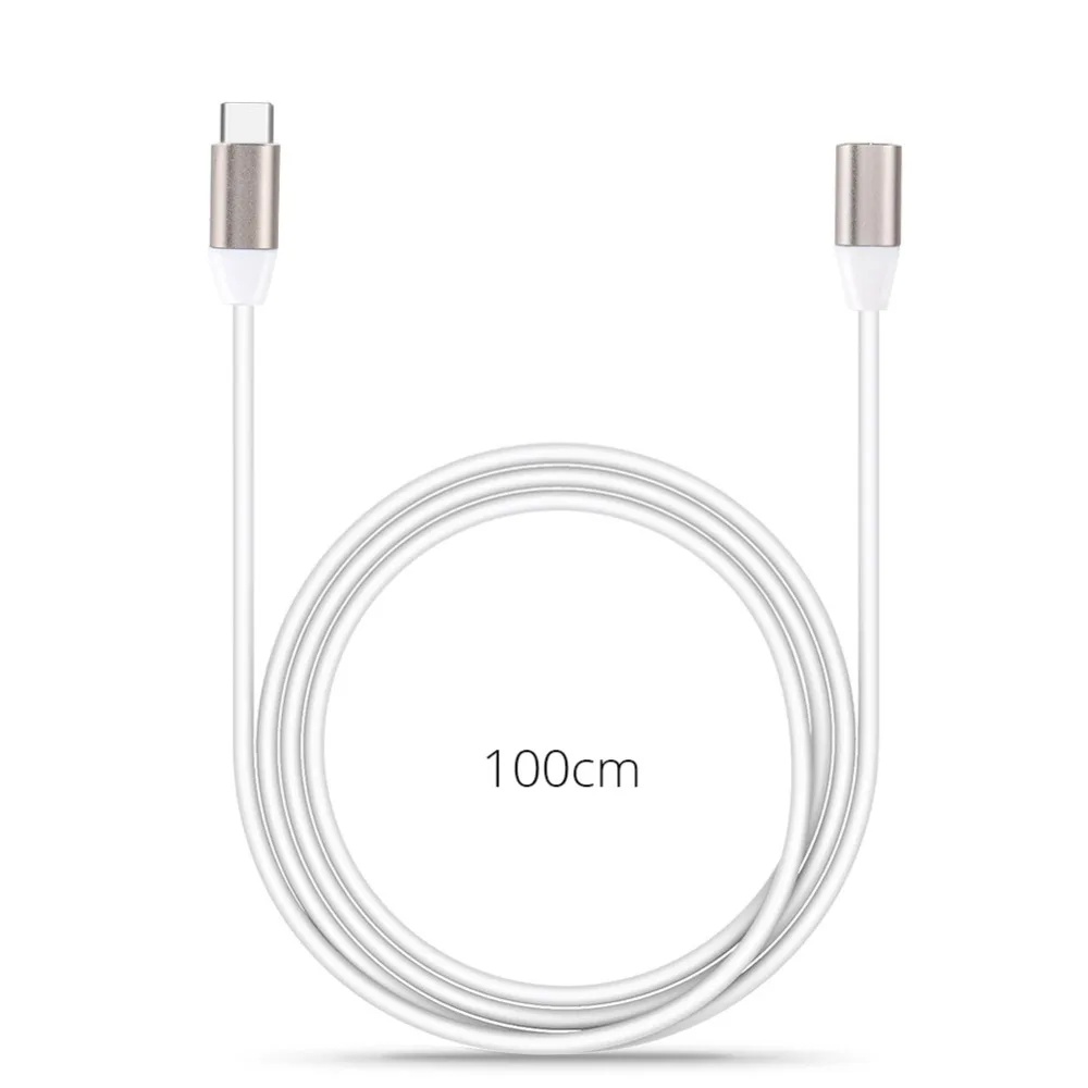USB C Тип Удлинительный кабель для передачи данных видео мужского и женского пола