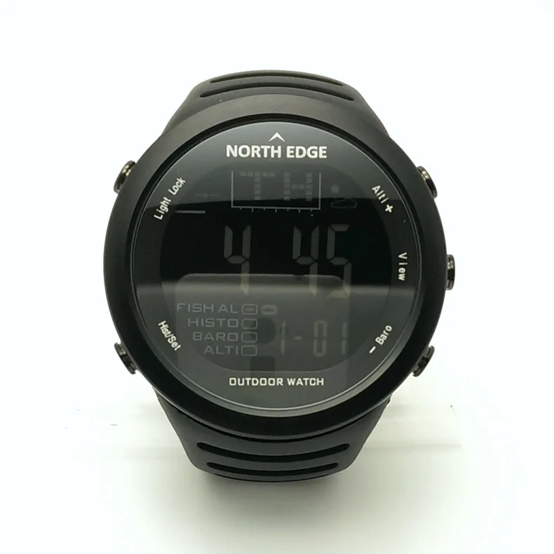  Hot NORTH EDGE Fishing Altimeter Barometer Thermometer Altitude Men Digital Watches Sports Climbing - 32677014851