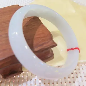 

New Natural Grade A Jadeite Jade Bangle Woman's Elegant Smooth Fine Bangle/ 58mm