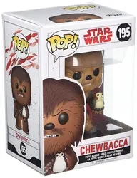 POP Мужская футболка Star Wars Chewbacca 195 # ПВХ фигурку Коллекция Модель игрушечные лошадки для детей подарок на день рождения с розничной коробке