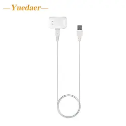 Yuedaer зарядка через USB кабель Колыбели Зарядное устройство док-станции для Samsung Шестерни 2 SM-R360 группа для fit2 r360 Смарт-часы