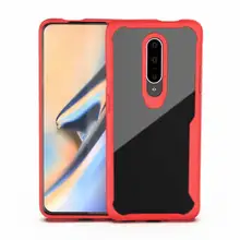 For Oneplus 7 7 Pro Case Transparent TPU Acrylic Soft Phone Cover for Oneplus 7 Pro Full Protective Cases for Oneplus7 7 Pro
