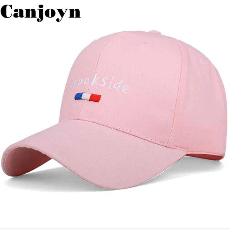 Canjoyn best подарок розовый Casquette Бейсбол Кепки для женщин и девочек Кости Snapback Лето