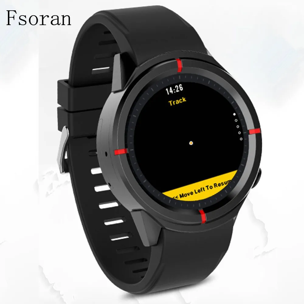 

Fsoran GW12 Waterproof Sport Smart Watch Heat Rate Monitor Full Round MTK2502 Smartwatch For Android IOS