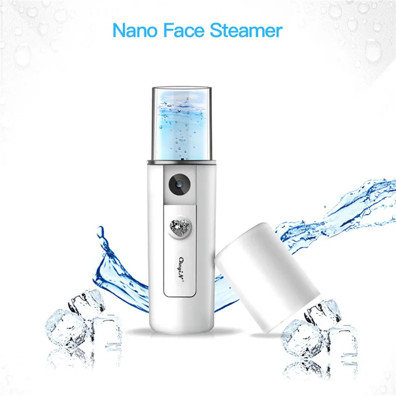 

Mini Nano Face Steaming Electric Facial Nebulizer Moisturizing USB Rechargeable High-speed Vibration Hydrating Beauty Device 45