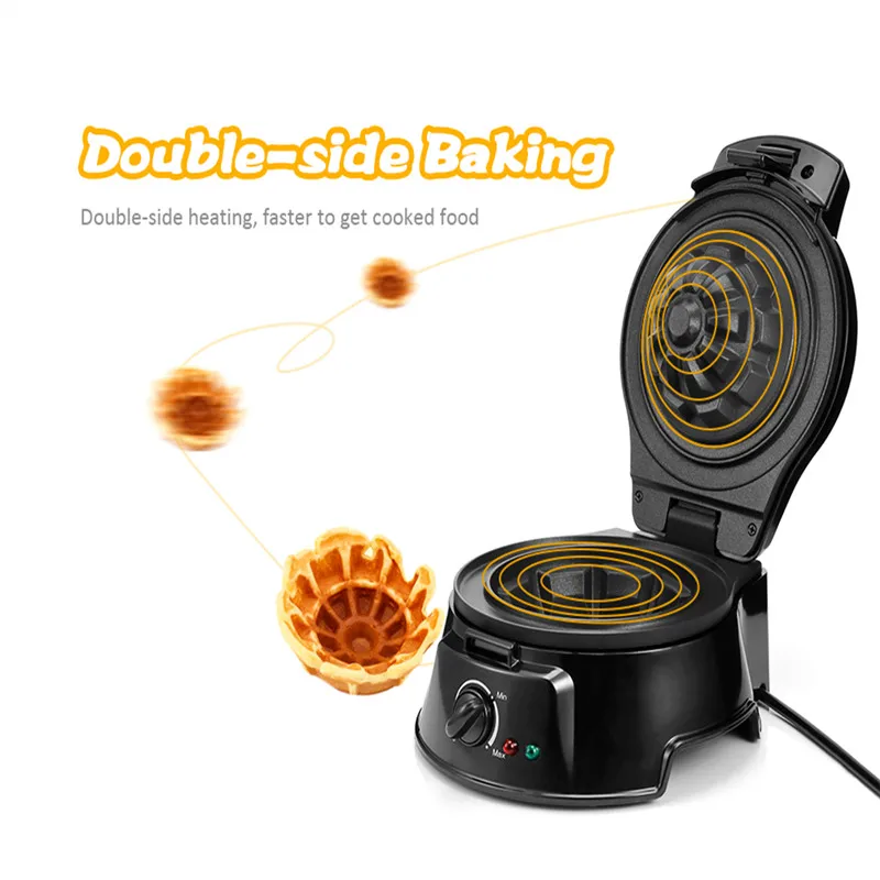 

SW - 258W HouseholdEgg Waffle Maker Belgian Bowl Breakfast Sandwich Waffle Maker Electric Household