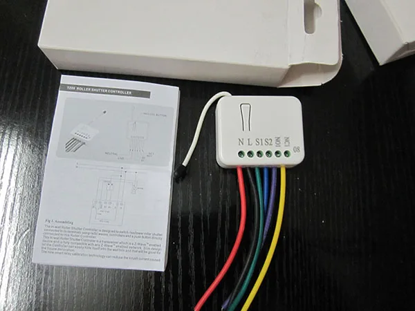 z wave roller shutter