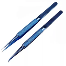 Прецизионный титановый сплав Fly line Пинцет для предотвращения оставления отпечатков пальцев для телефона медный провод ремонт клип Перемычка линия