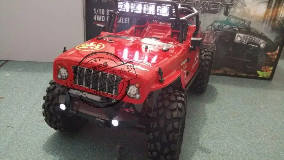 Кастер 1/10 4WD Jeep CJ10 RTR пульт дистанционного управления модель автомобиля