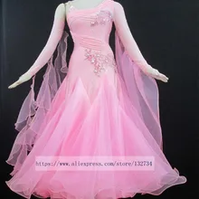 Конкурс бальных Стандартный Танцы платье, несовершеннолетних Танцы одежда, этап бальные платья b-0230