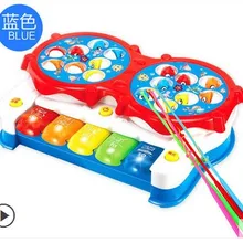 Двойная функция мускусные и рыболовные игрушки игры один шт случайный цвет