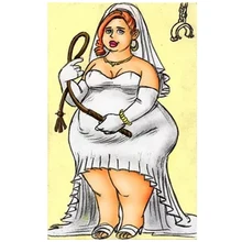 Fat lady Diy Алмазная вышивка 5D крестиком полный квадратный круглый сексуальный женский фантазия Алмазная картина на заказ фото GirlZP-780