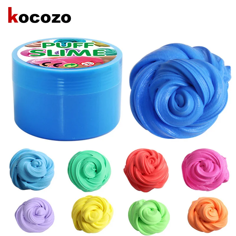 KOCOZO Slime Fluffy Polymer Clay modeling Clay DIY Slime Foam Fimo Clay