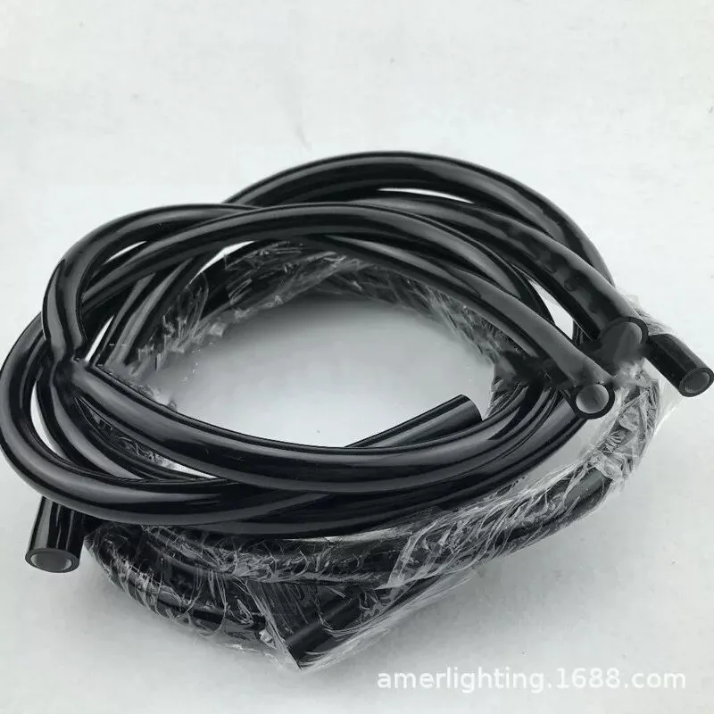 10M 8mm(Inner Dia.) Black PMMA Plastic end glow Flexible Fiber Optic cable Light Engine Driver Home Hotel DIY car ceiling decor | Освещение