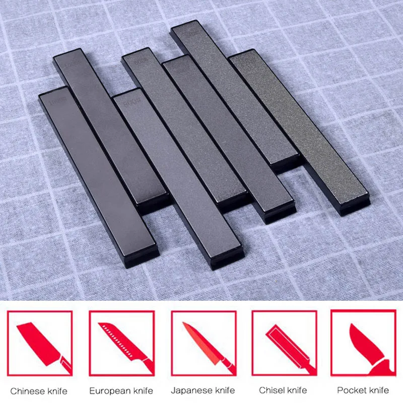 Точилка для ножей с фиксированным углом для ножа 120 зерно 3000 корунд алмаз точильного камня камень масло полировка камней кухонные инструменты