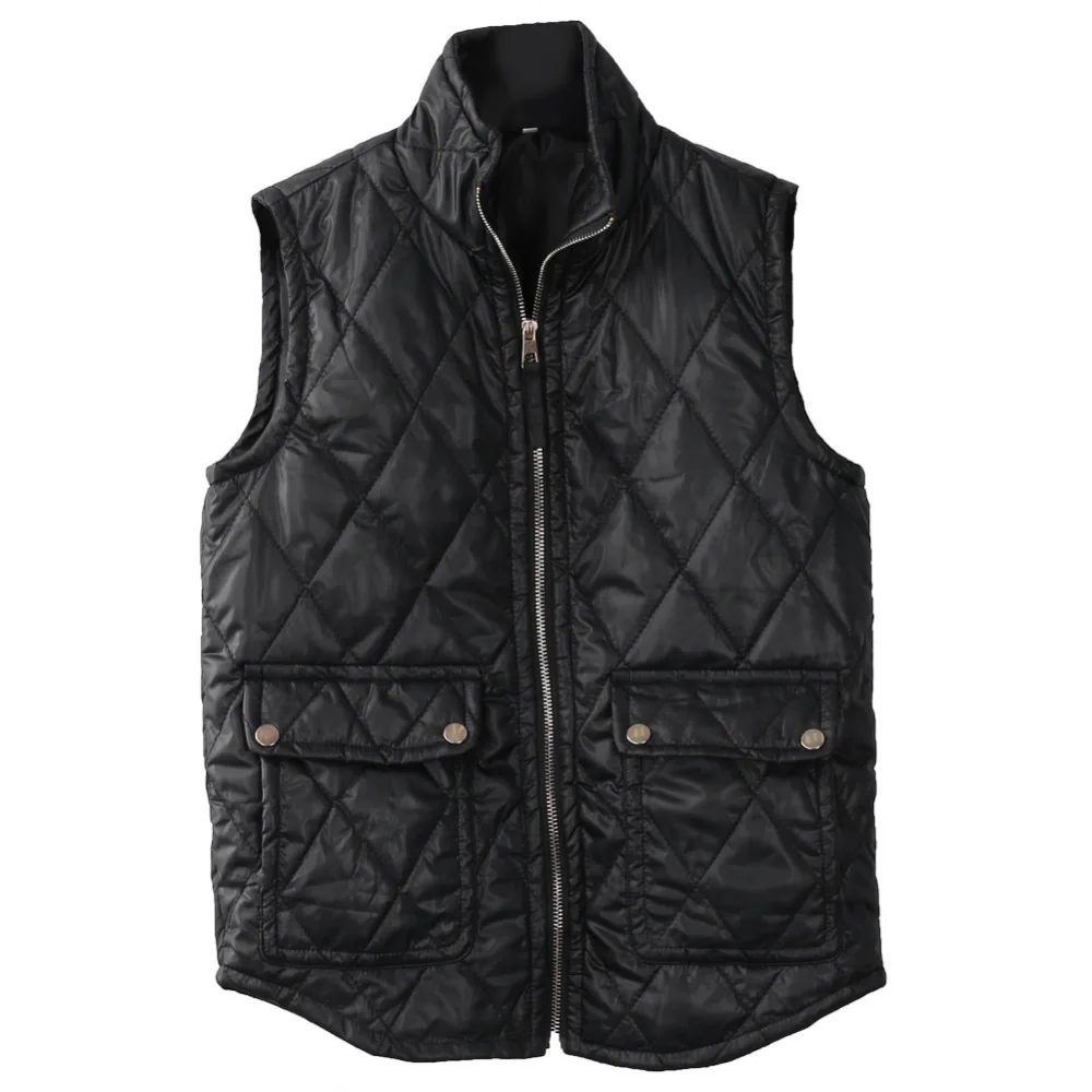 Women Fashion Slim coats New Brand Women Sleeveless Jacket Winter Vest Female Slim Vest Women's Windproof Warm Waistcoat