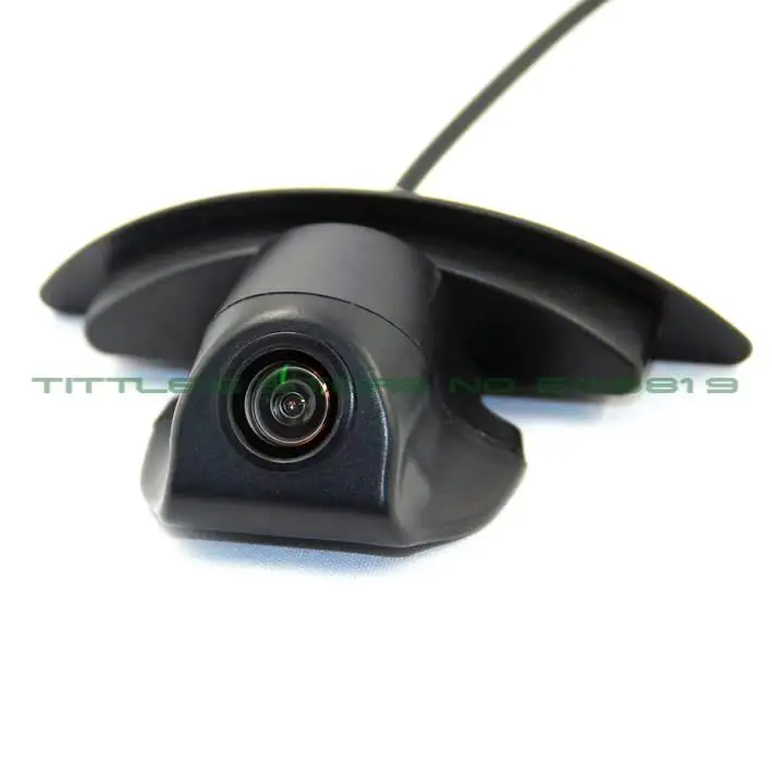 Color CCD Vehicle logo Front view font b camera b font for Nissan X Trail Tiida
