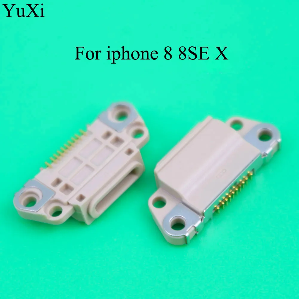 

YuXi Micro Usb зарядный разъем для iPhone 8 8SE X зарядный порт док-станция разъем