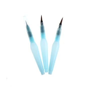 

3Pcs/Set Painting Watercolor Brush Ink Pen Refillable Water Brush For Calligraphy Drawing Pen Office Stationery Art Supply