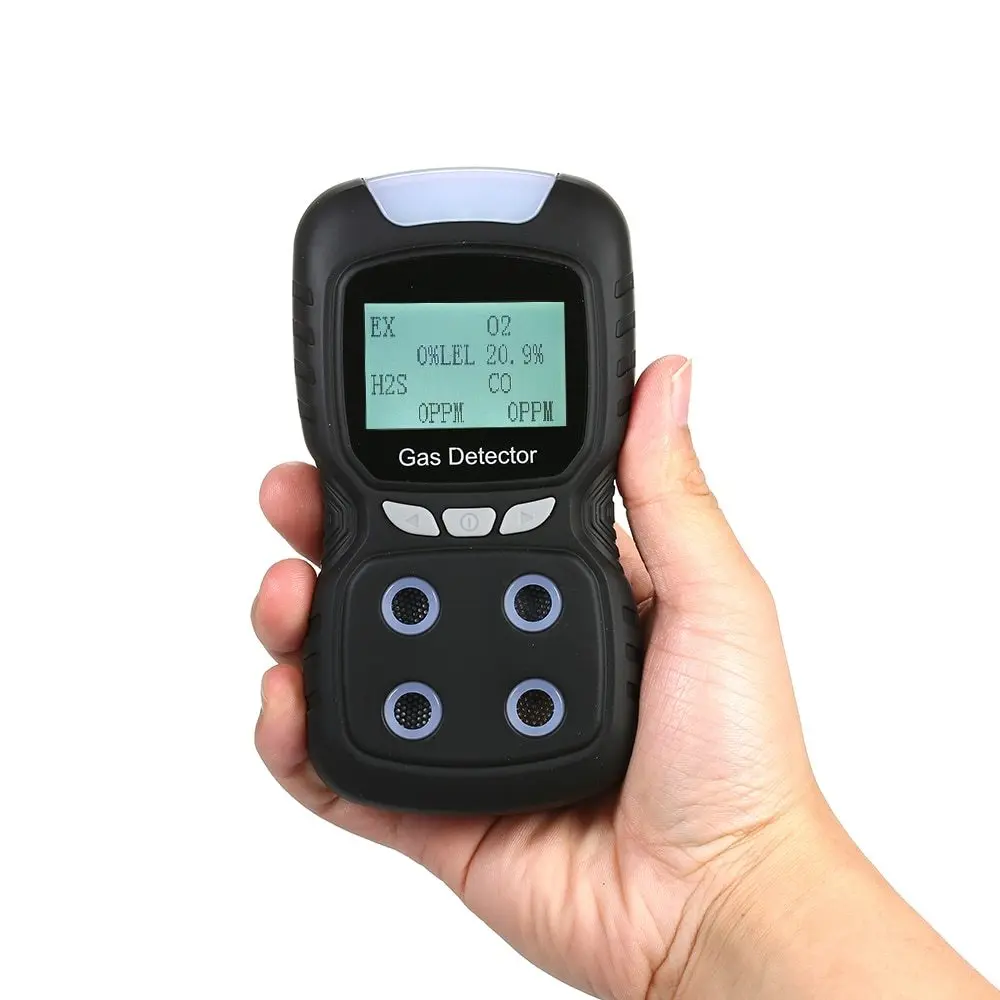 

KKMOON Coal Natural Gas Analyzer Gas Leak Sensor Location Determine Tester Warning Detector Alarm Sensor Tester EU Plug